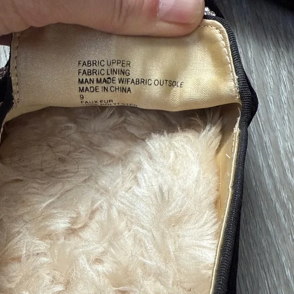 Birdies Black Loafers Rhinestones Gems Shoes Flats Size 9 - Picture 8 of 13